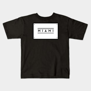 Made In Miami Kids T-Shirt